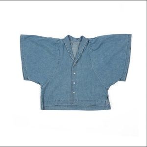 ISO Ilana Kohn Sheldon Style Denim Shirt